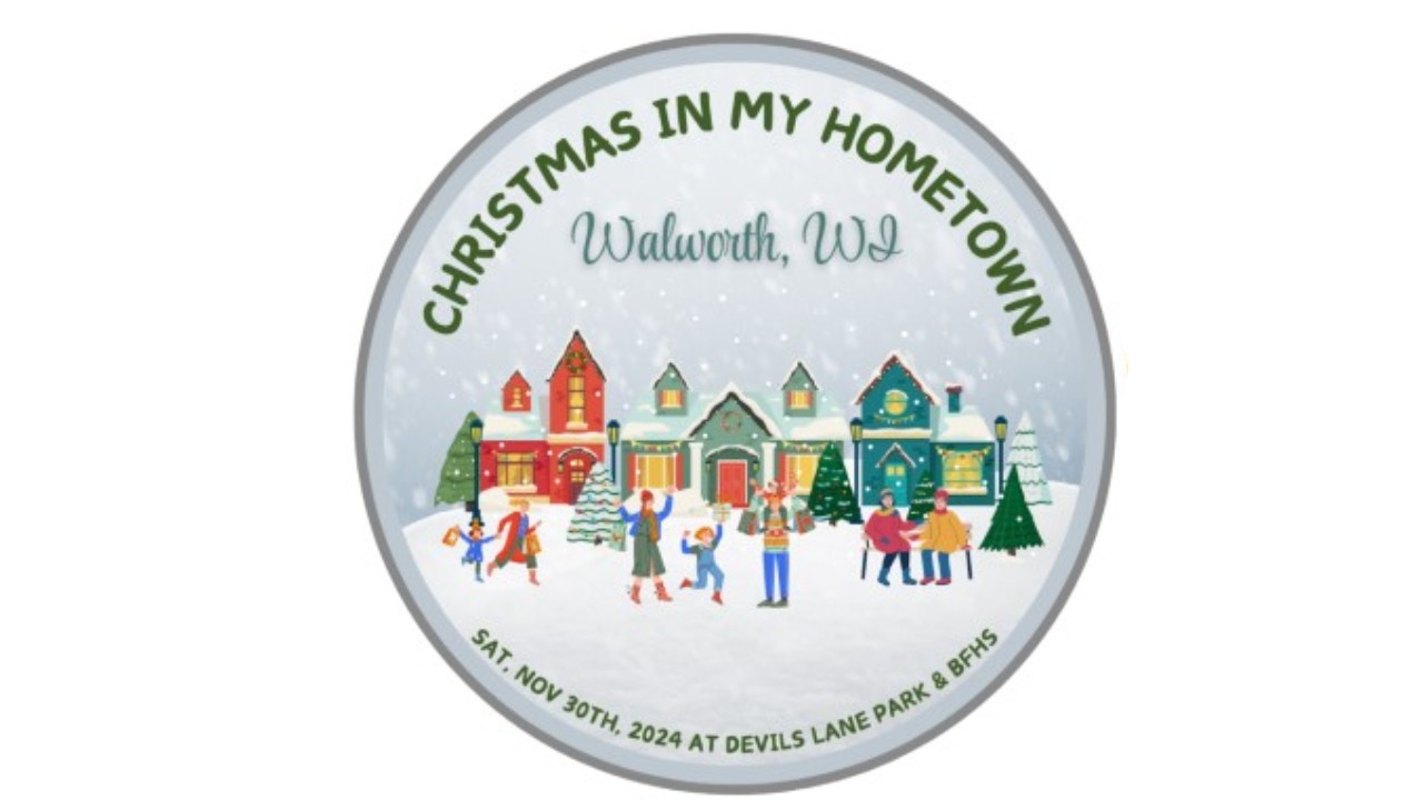 Walworth's "Christmas in my hometown," will take place Saturday, Nov. 30, 2024 with events throughout the village.