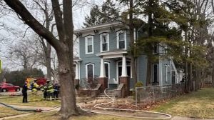Multiple departments respond to Lake Geneva duplex blaze