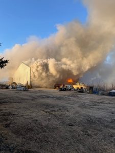 14 sheep perish in Walworth County fire