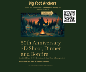 Big Foot Archers celebrating 50th anniversary
