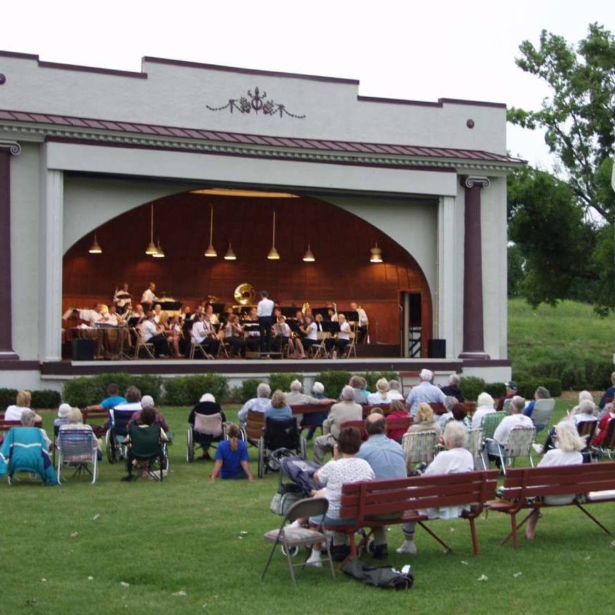 elkhorn band shell bandshell