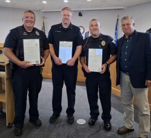 Three Lake Geneva first responders receive commendation for heroic actions during deadly July storm